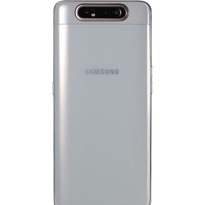 samsung galaxy a80 camara reversible plateado