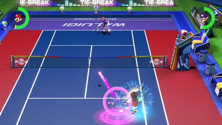 Mario Tennis Aces | Los mejores juegos Nintendo Switch multijugador