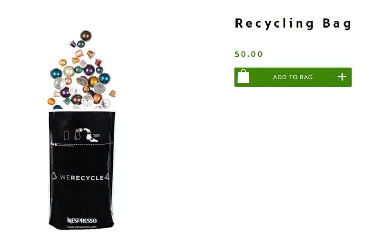 reciclar capsulas Nespresso