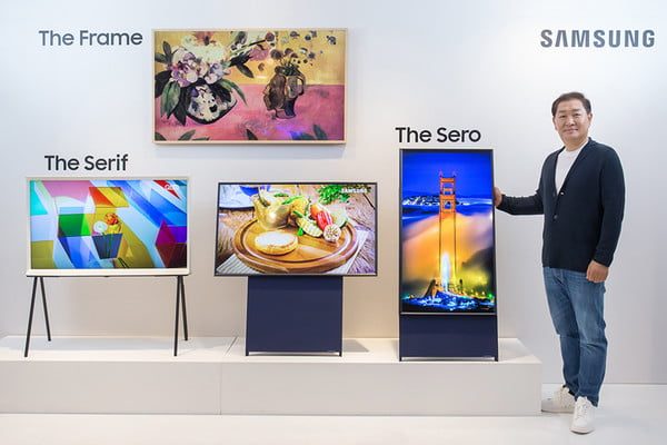 televisor vertical sero samsung tv