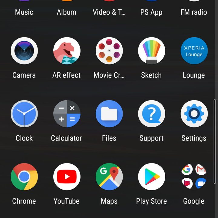 revision sony xperia 10 plus screen 1