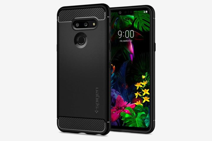 La funda Spigen se ajusta perfectamente al LG G8 ThinQ.