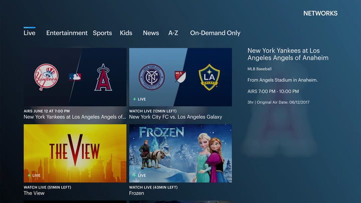 Precios Sling TV vs. Hulu