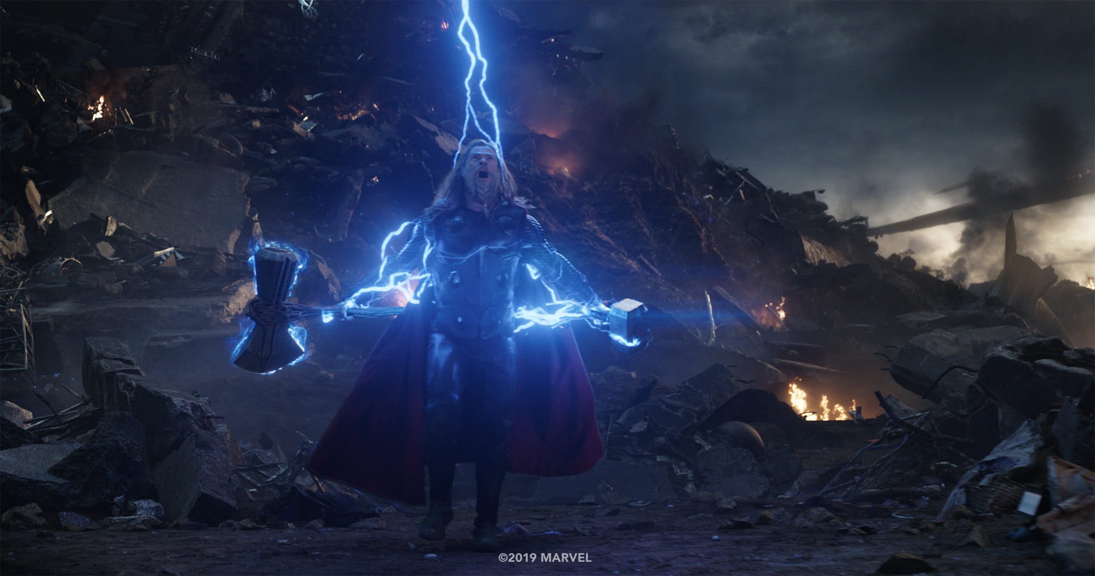 efectos especiales de avengers endgame effects thor3 2560x9999