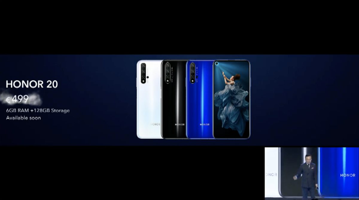 nueva linea honor 20 y pro
