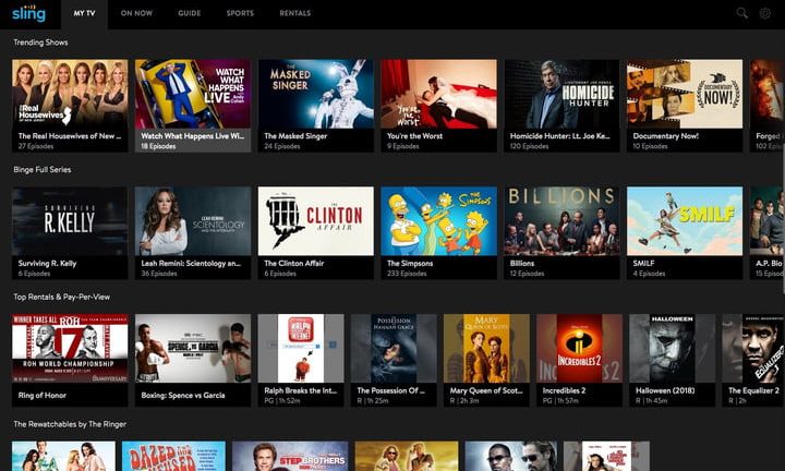 Sling TV vs. YouTube TV