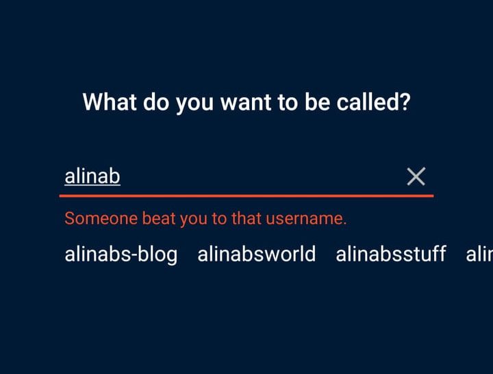 cambiar un nombre de usuario en Tumblr