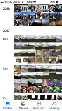 copia de seguridad en google fotos albums 2 200x355