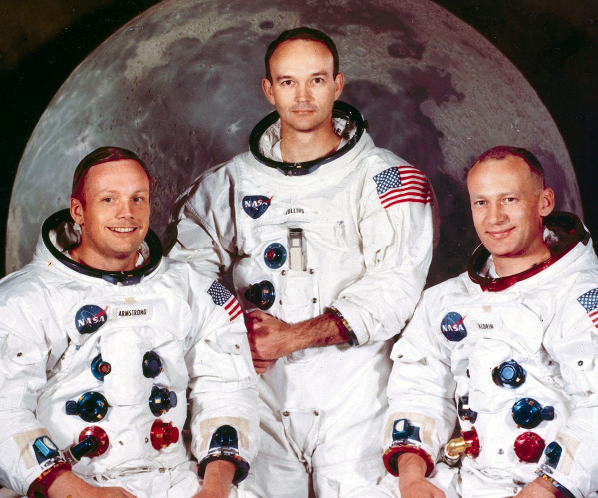 Neil Armstrong y su equipo