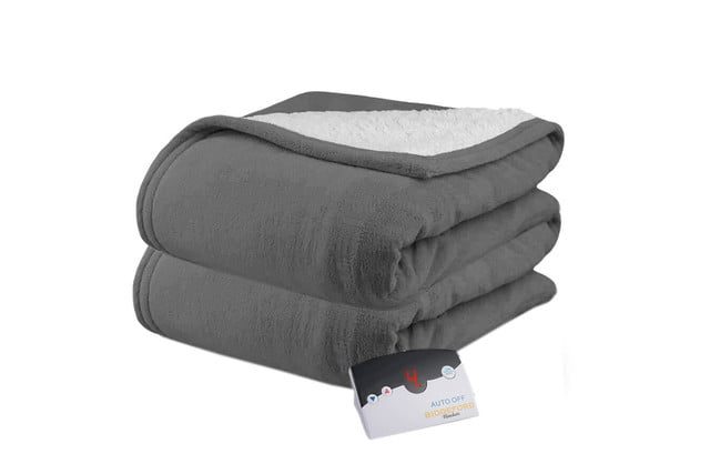 Biddeford Blankets Sherpa | Las mejores cobijas eléctricas