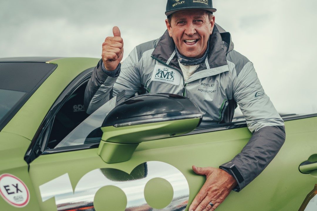 bentley continental gt pikes peak breaks record at  3