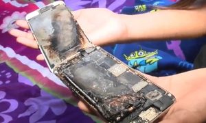 iphone explosion incendio explota