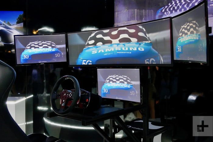 samsung vodafone galaxy s10 5g car drift rig 700x467 c