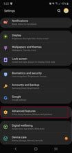 configuraciones para cambiar en galaxy note 10 y plus advanced features 3 222x222