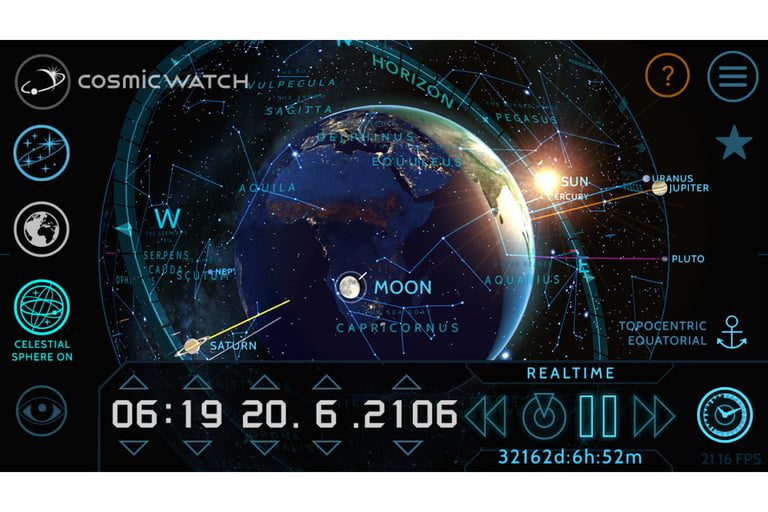 Aplicaciones de astronomía