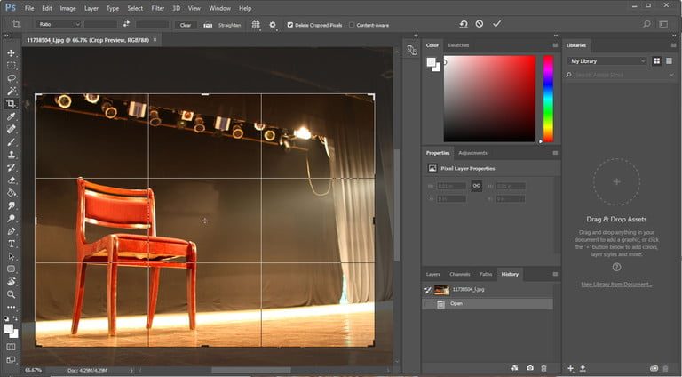 cómo recortar una foto