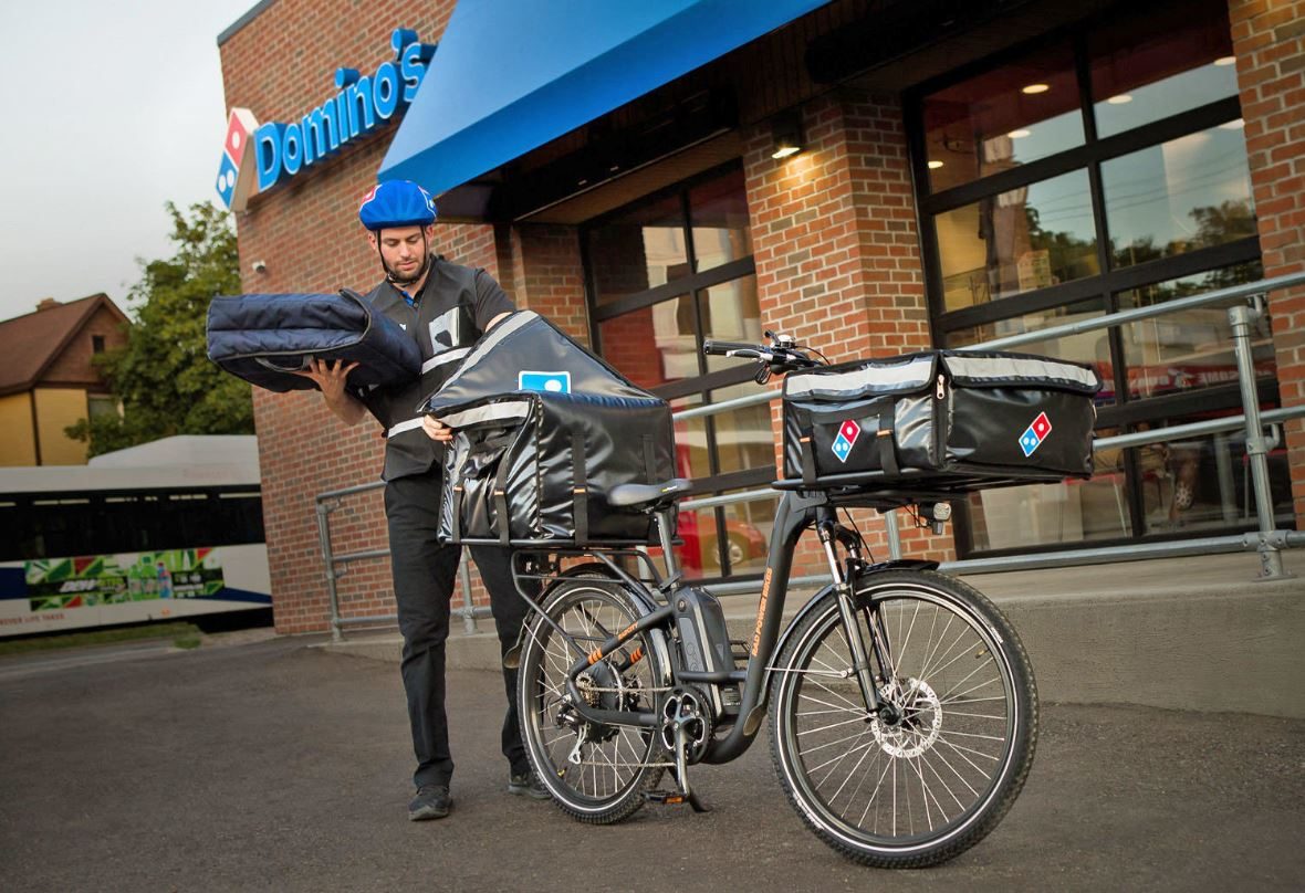 Tu pizza de Domino's podría llegarte en una bicicleta eléctrica - Digital  Trends Español, image size:1180x808