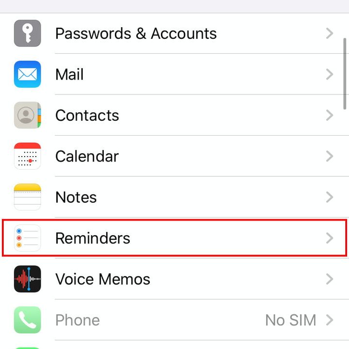 app recordatorios de ios 13 how to use reminders settings 1 750x1334