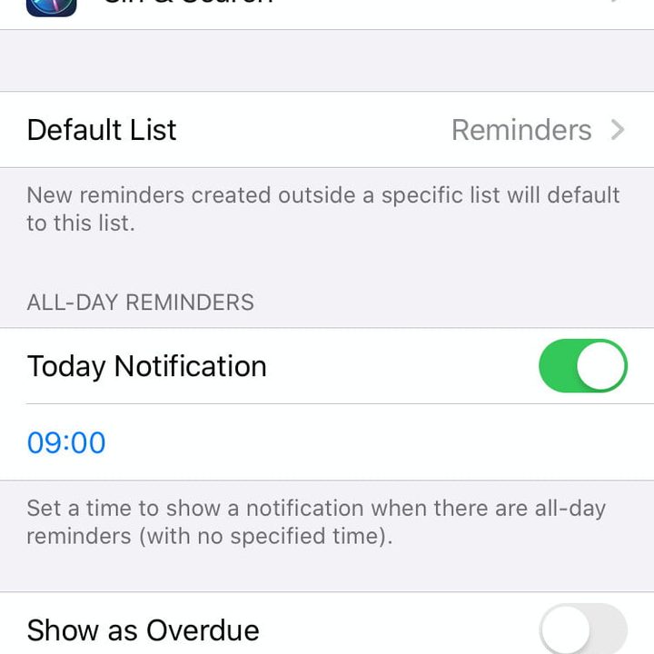 app recordatorios de ios 13 how to use reminders settings 2 750x1334