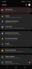 configuraciones para cambiar en galaxy note 10 y plus notifications menu 222x222