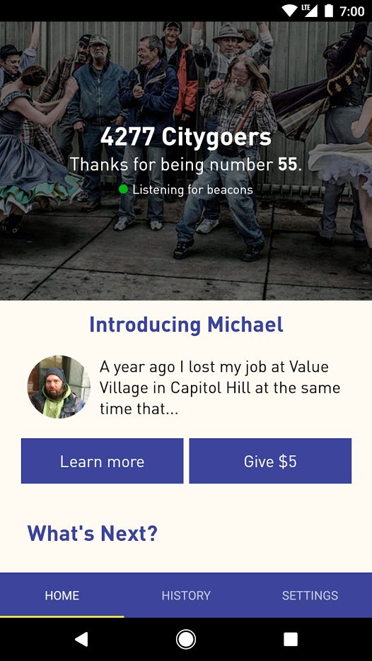 aplicacion samaritan tech for change app screenshot 3