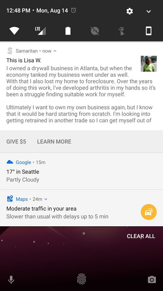 aplicacion samaritan tech for change app screenshot 6