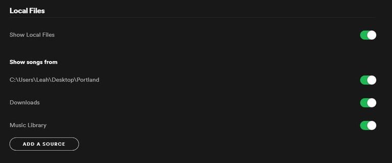 No todos los archivos son compatibles con Spotify