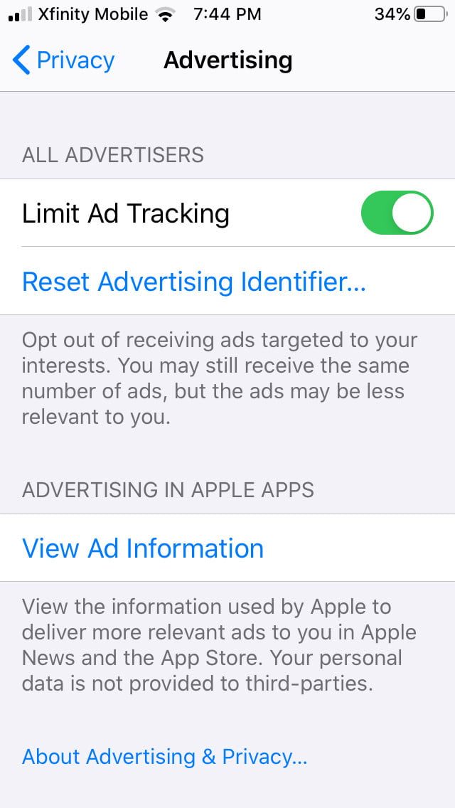 permisos a una app en iphone analytics2 640x1136