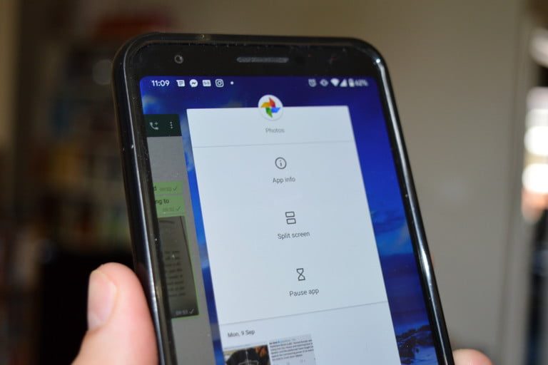 navegación por gestos en Android 10