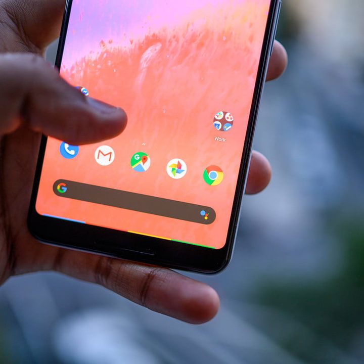 navegación por gestos en Android 10