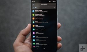 modo oscuro en Android 10
