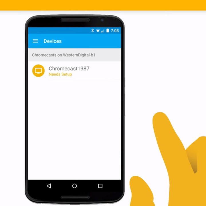 configurar Chromecast