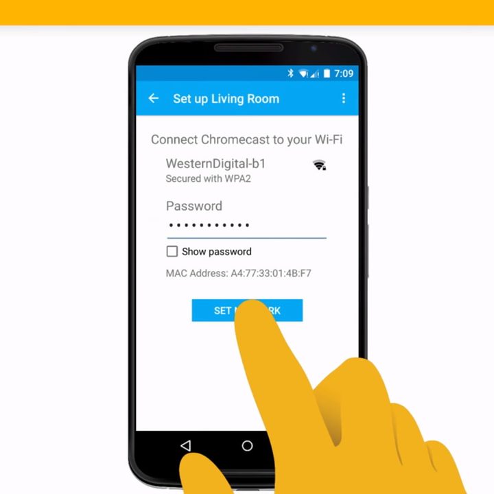 configurar Chromecast