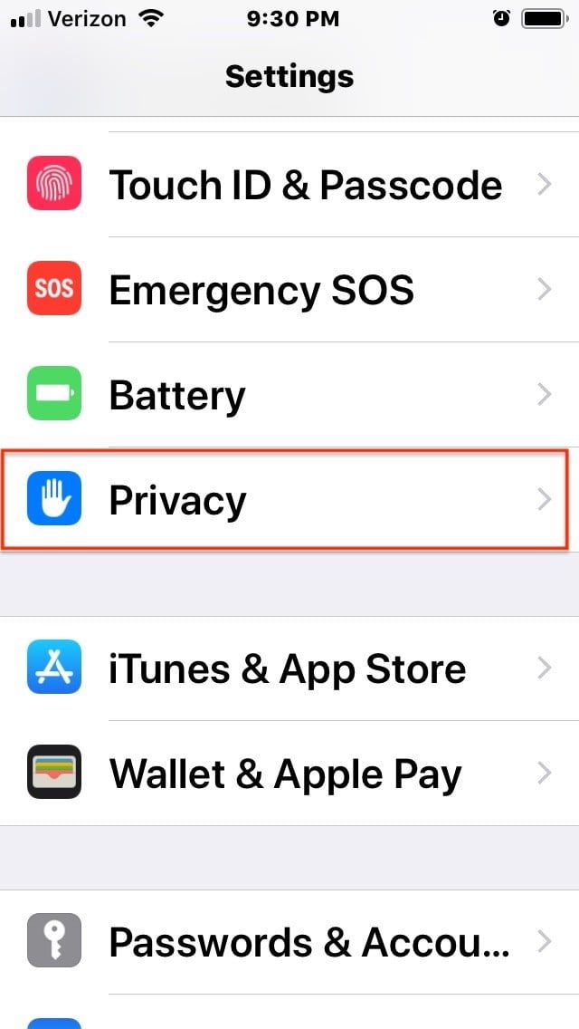 eliminar la geolocalizacion de las fotos en iphone location 121 640x1136