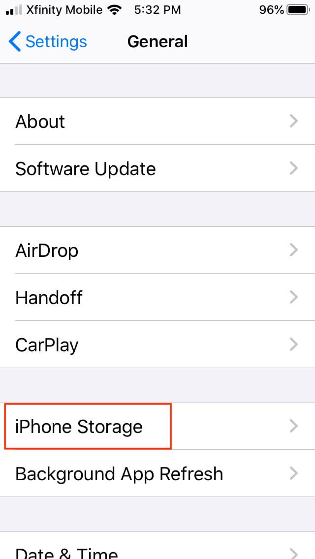 desinstalar aplicaciones en el iphone manual offload1 640x1136