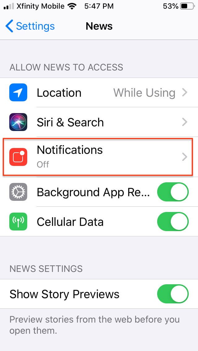 permisos a una app en iphone more info1 640x1136
