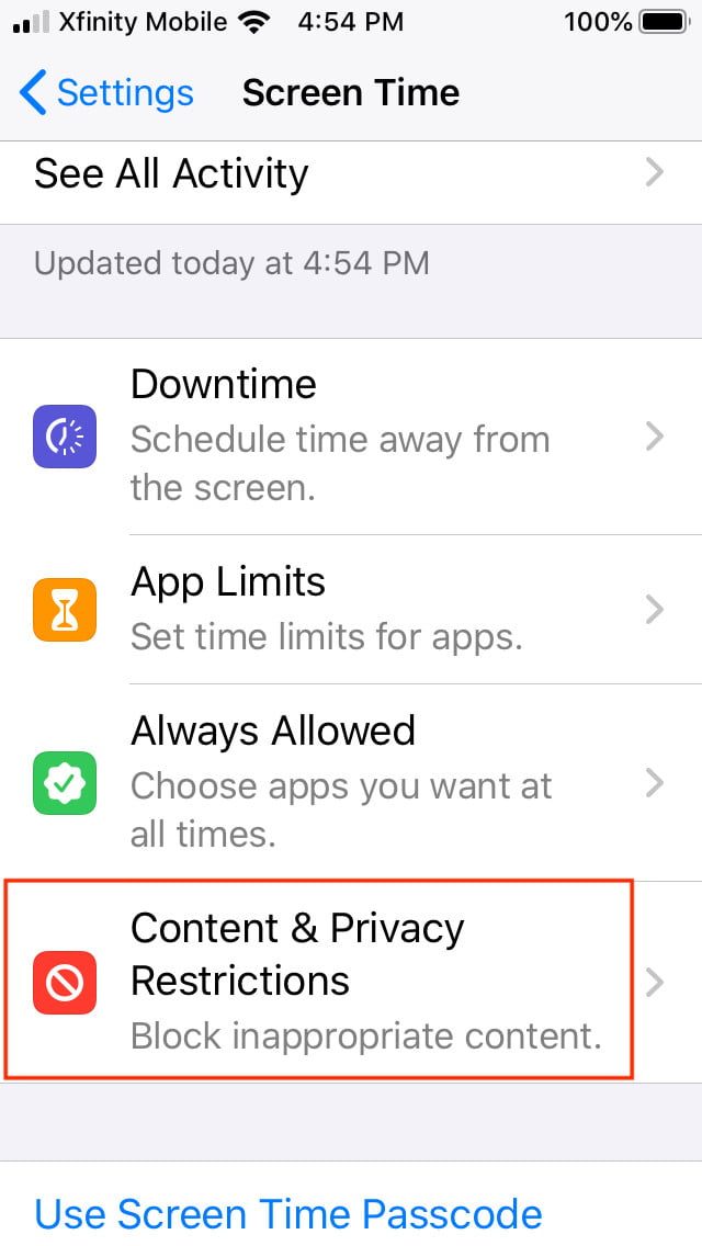 desinstalar aplicaciones en el iphone restrict offload 1 640x1136