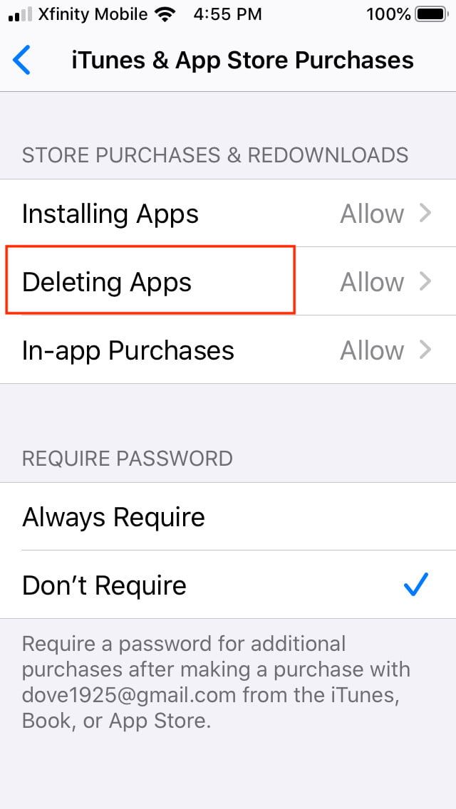 desinstalar aplicaciones en el iphone restrict offload 3 640x1136