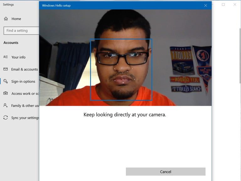 Cómo configurar Windows Hello | Escanea tu cara
