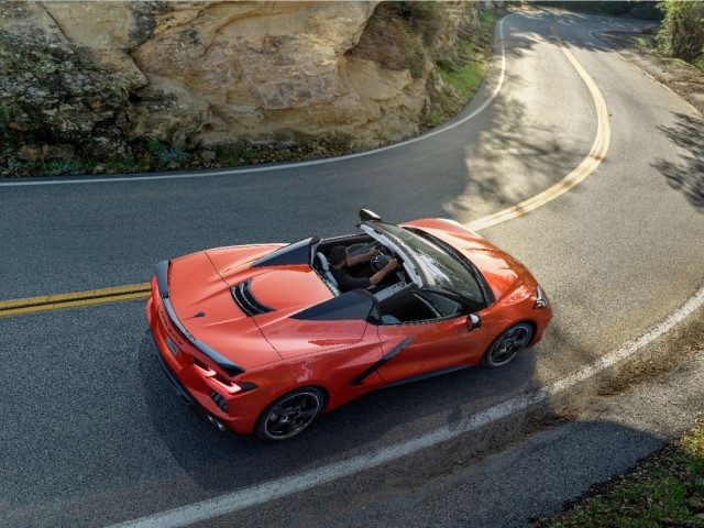 chevrolet corvette stingray convertible 2020