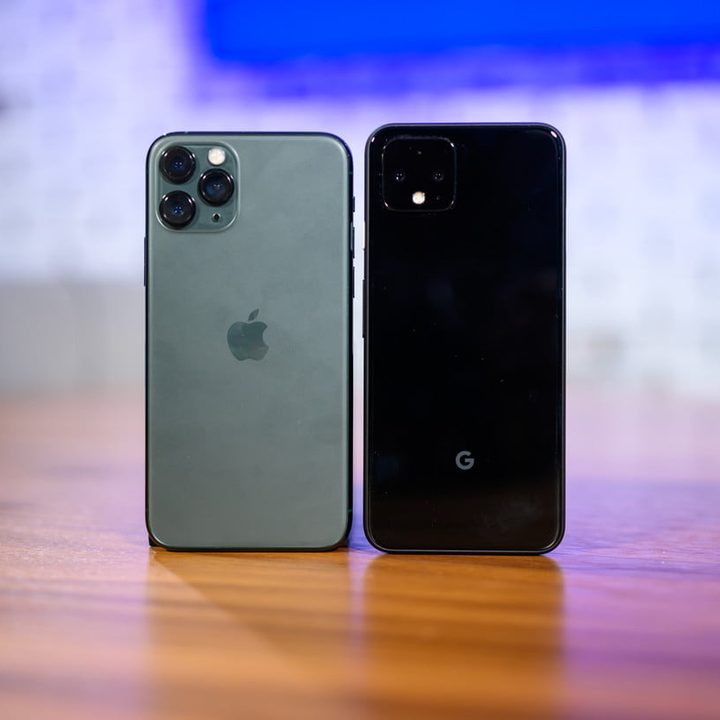 Google Pixel 4 vs. iPhone 11 Pro