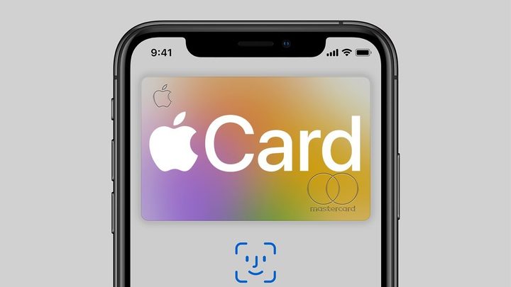 una Apple Card en un iPhone