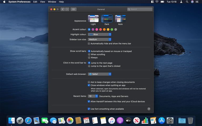 Cómo ajustar el modo oscuro en una Macbook Pro