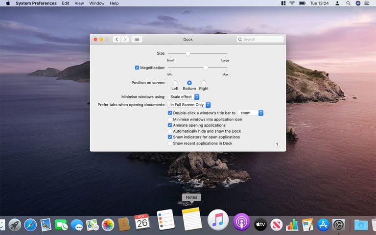 Cómo cambiar cómo trabaja y se ve el Dock