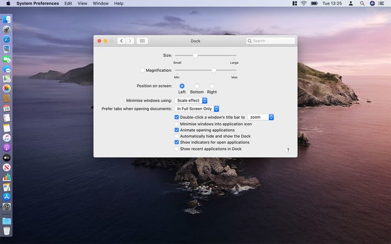 Cómo cambiar cómo trabaja y ves el Dock