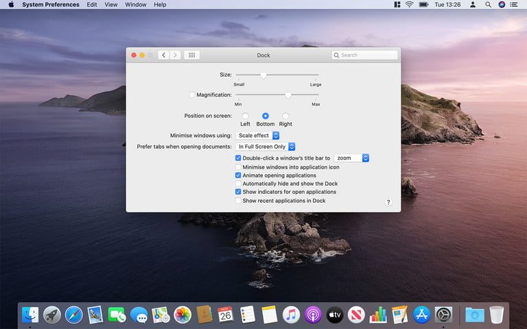 Cómo cambiar cómo trabaja y ves el Dock