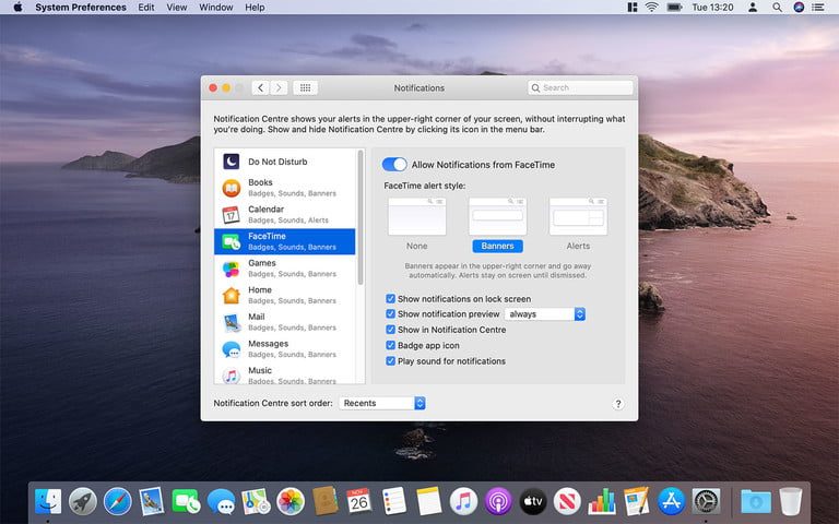 Cómo cambiar la configuración de notificaciones en una MacBook Pro