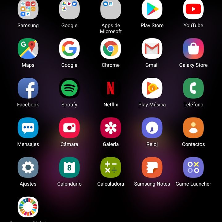 Samsung Galaxy Fold Screenshots