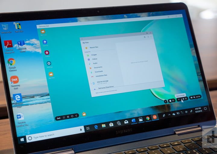 Cómo usar Samsung DeX en una laptop o computadora de escritorio