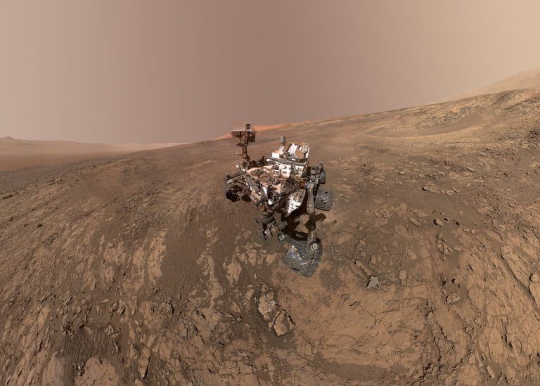 Rover Curiosity en Marte